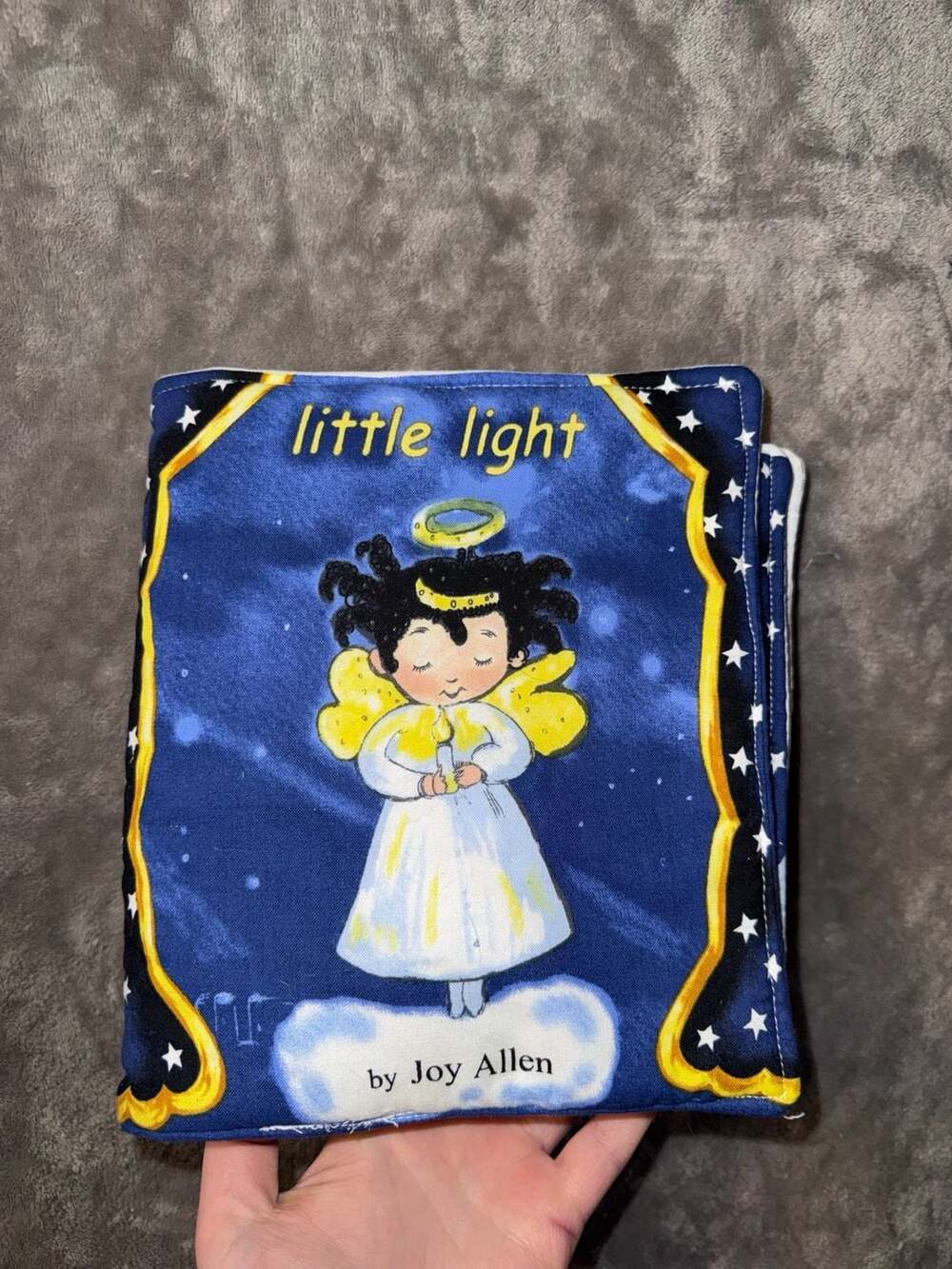 Little Light by Joy Allen Christmas Nativity Story Fabric Cloth Book